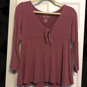American Eagle Soft & Sexy 3qrt. Length top